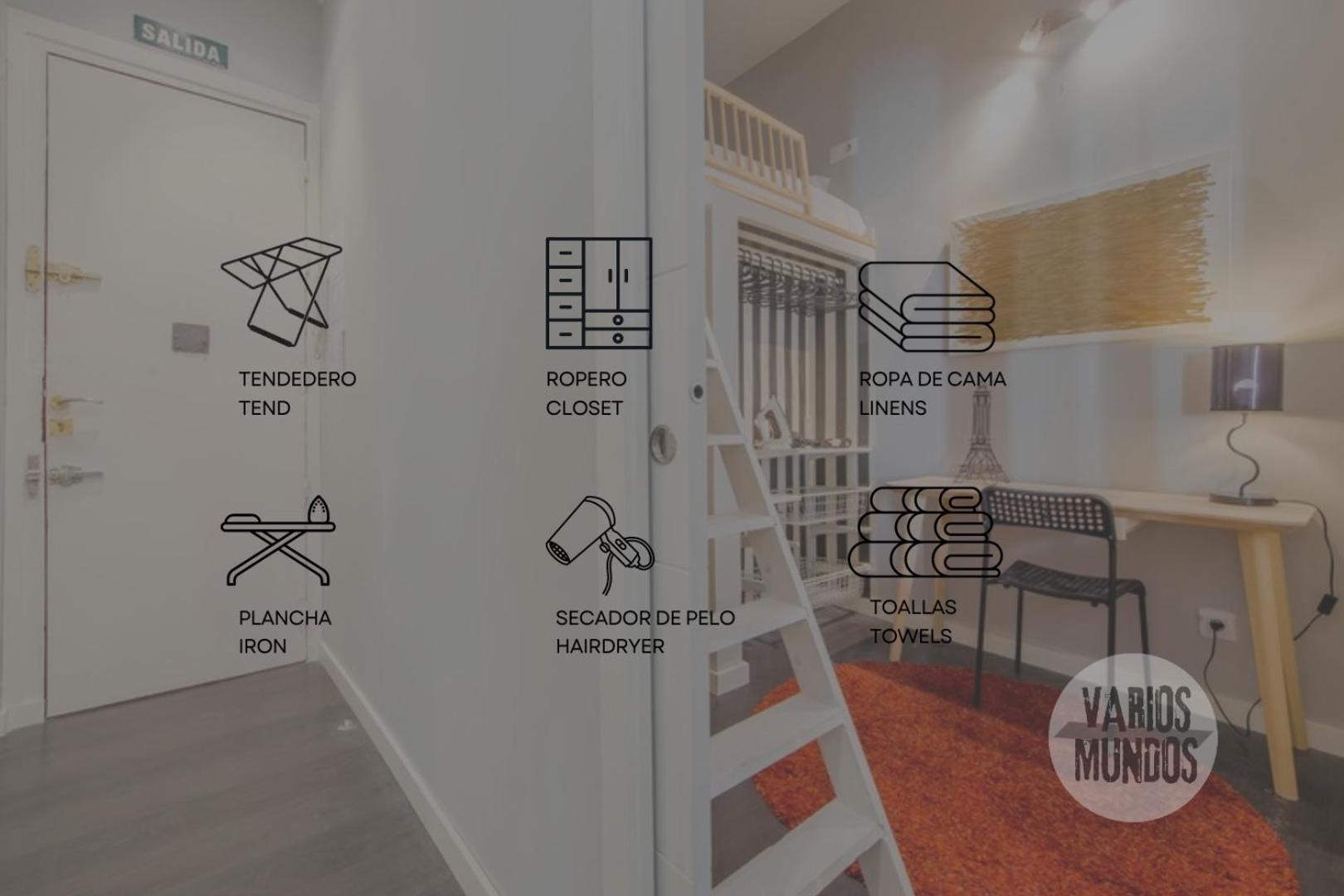 Great Apt Para 6Pax In The Heart Of Madrid Center Extérieur photo